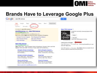 Brands Have to Leverage Google Plus
 