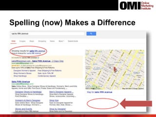 Spelling (now) Makes a Difference
 