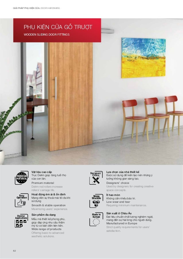 Catalogue Hafele Phụ Kiện Cửa Hafele 2017