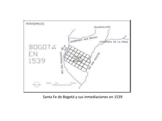 Santa Fe de Bogotá y sus inmediaciones en 1539
 