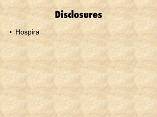 Disclosures Hospira 
