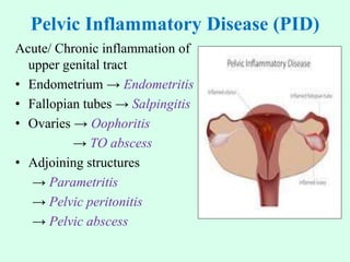 Management of Pelvic Inflammatory Disease (PID) | PPTX