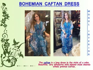 BOHEMIAN CAFTAN DRESS