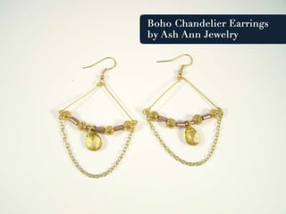 Boho Chandelier Earrings Tutorial