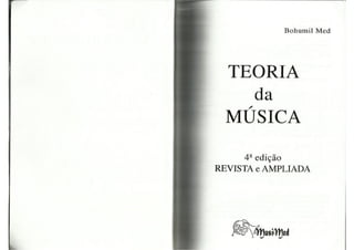Bohumil Med - Teoria Musical