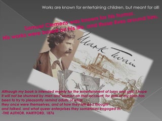 the Adventures of Tom Sawyer & Adventures of Huckleberry Finn