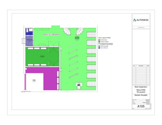 UP
UP
SHOWROOM
ESCALIER/MAIN
COURANTE ET
BALUSTRADE
9
TOILET EMPLOYE
10
ENTREPOSAGE
11
SHIPPING
GARAGE
12
Room Legend STAIRS
ENTREPOSAGE
SHIPPING GARAGE
SHOWROOM ESCALIER/MAIN
COURANTE ET BALUSTRADE
SORTIE SECOURS
TOILET EMPLOYE
SORTIE SECOURS
13
www.autodesk.com/revit
Scale
Date
Drawn By
Checked By
Project Number
1/2" = 1'-0"
10/22/20179:20:09PM
A105
Section Escalier
Bois Expansion
Reno 9760
St-Laurent
Checker
miguel zamarripa
10/04/17
migzam99
No. Description Date
1/2" = 1'-0"
1 Level 1. Section escalier- Callout
DISPLAY DE COMPOSENTE
 