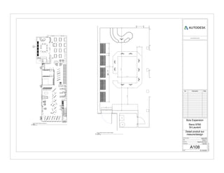 WH
DN
SB
WH
DN
SB
A108
2
4'-1"0'-11"24'-1"
8' - 0"
2' - 0"
6'-9"
3' - 1 1/4"
34'-0"
www.autodesk.com/revit
Scale
Date
Drawn By
Checked By
Project Number
As indicated
10/22/20179:20:13PM
A108
Detail produit sur
mesure/design
Bois Expansion
Reno 9760
St-Laurent
Checker
miguel zamarripa
10/04/17
migzam99
No. Description Date
1/8" = 1'-0"
1
Level 1.Section Produit sur mesure er
design.
1/2" = 1'-0"
2
Level 1.Section Produit sur mesure et design
- Callout
 