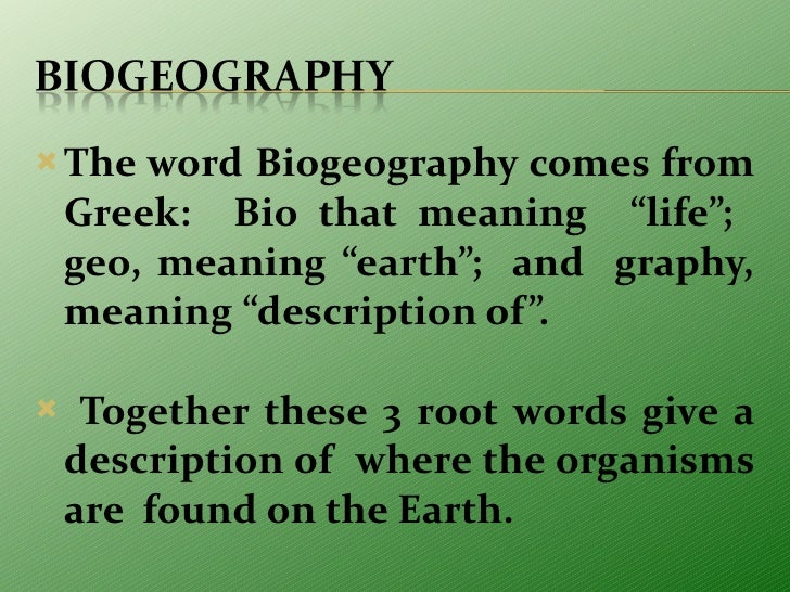 Boigeography