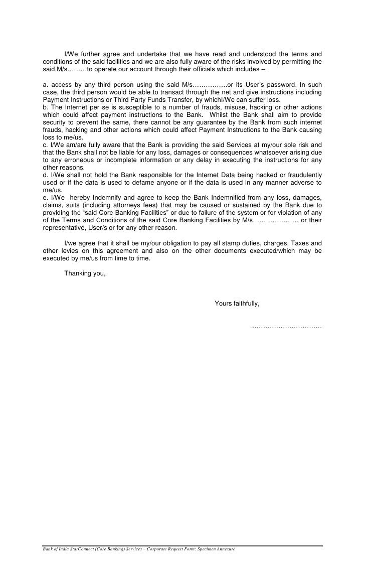 boi net banking form internet corporate Boi form banking