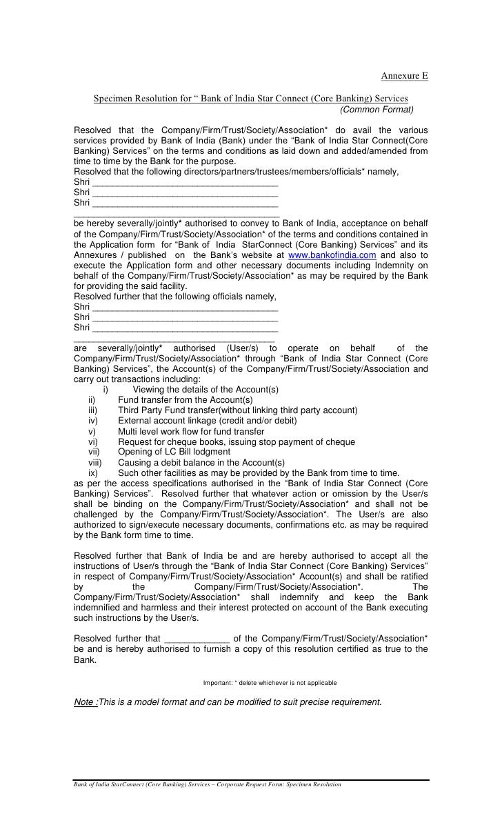boi internet banking form corporate boi internet banking form corporate