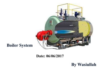Boiler System
Date: 06/06/2017
By Wasiullah
 