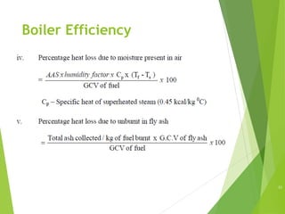 BOILER efficiency by direct and indirect method | PPT