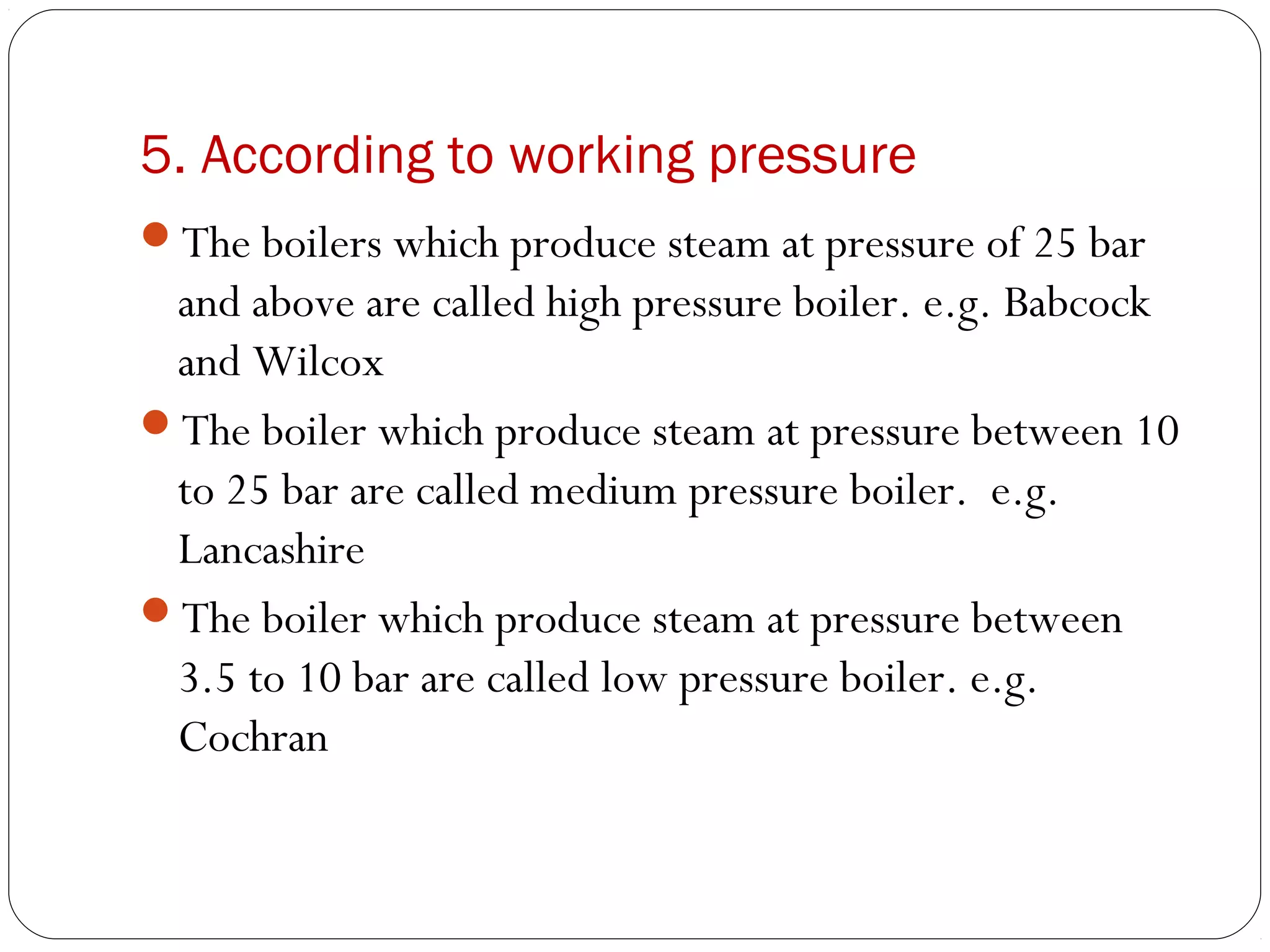 Boiler Introduction & Classification | PPT