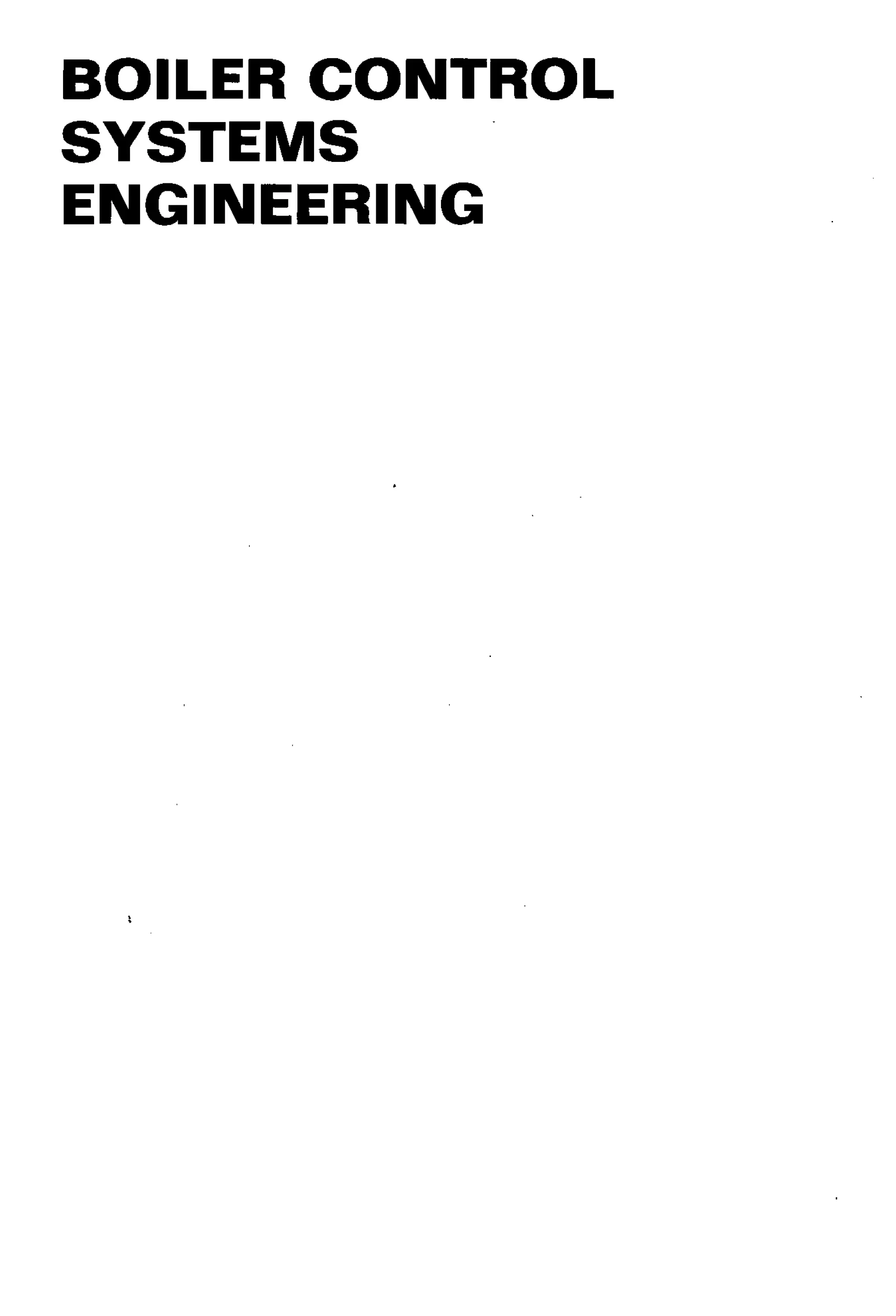 Boiler control system engineering | PDF | Mechanical and Industrial ...