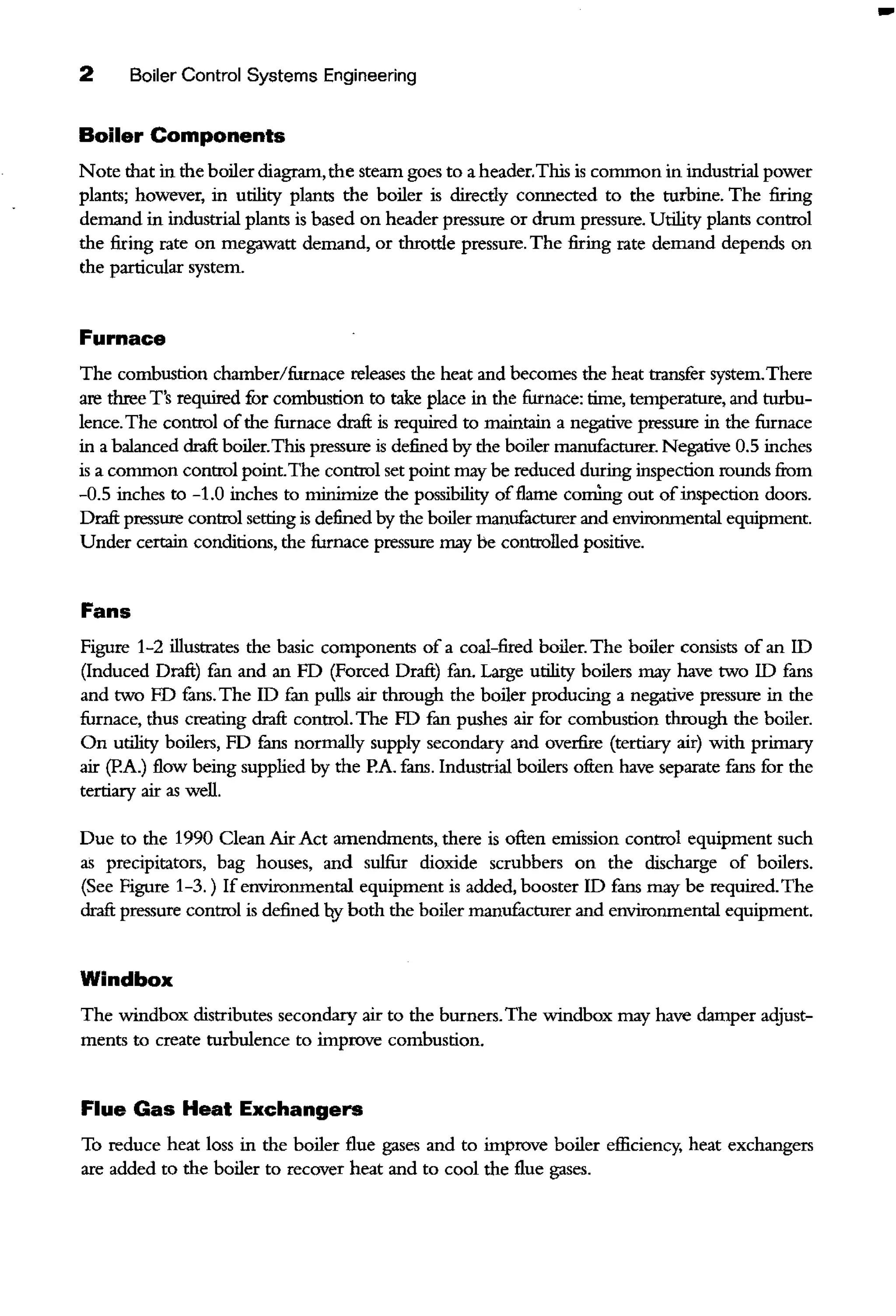 Boiler control system engineering | PDF | Mechanical and Industrial ...