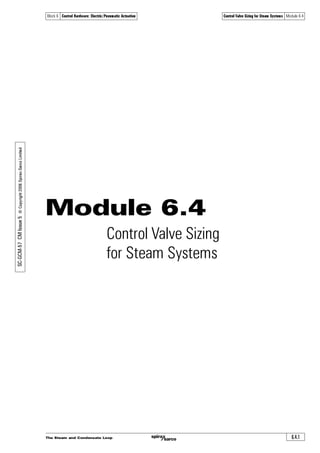 Boiler doc 06 control valve & actuator | PDF