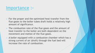 Boiler Transfer Boiler draught | PPTX