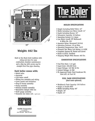 Black Gold Vegetable Oil Heater | PDF