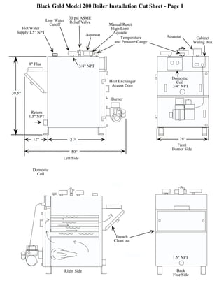 Black Gold Vegetable Oil Heater | PDF