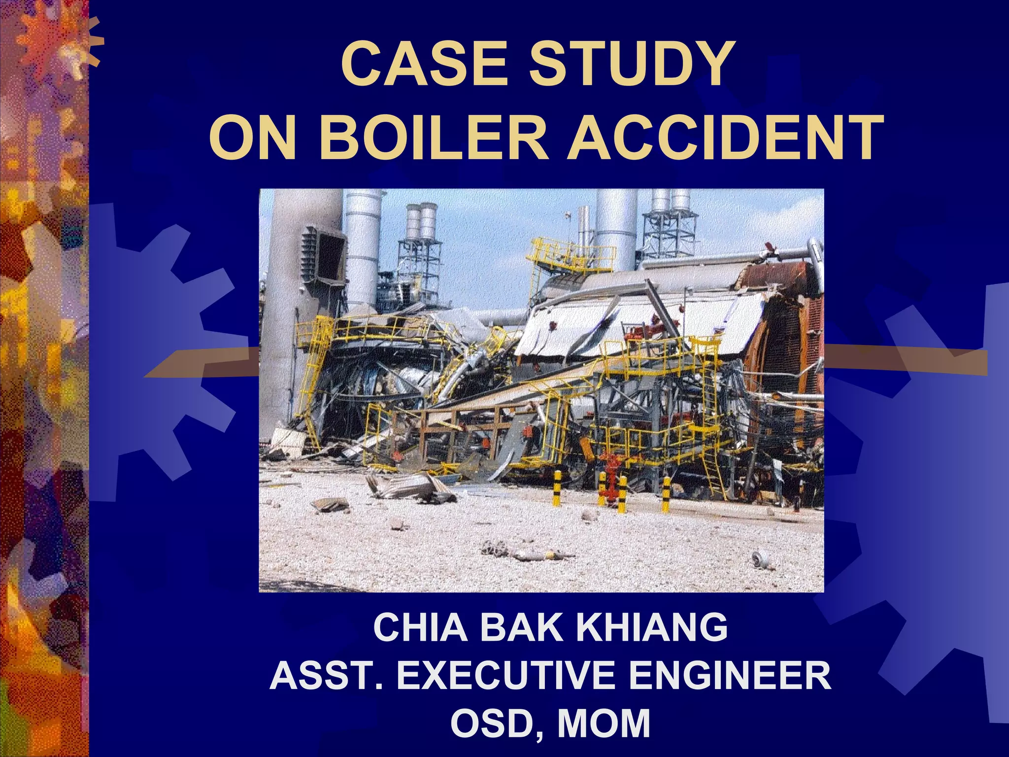 Boiler explosion at exxon mobil singapore | PPS
