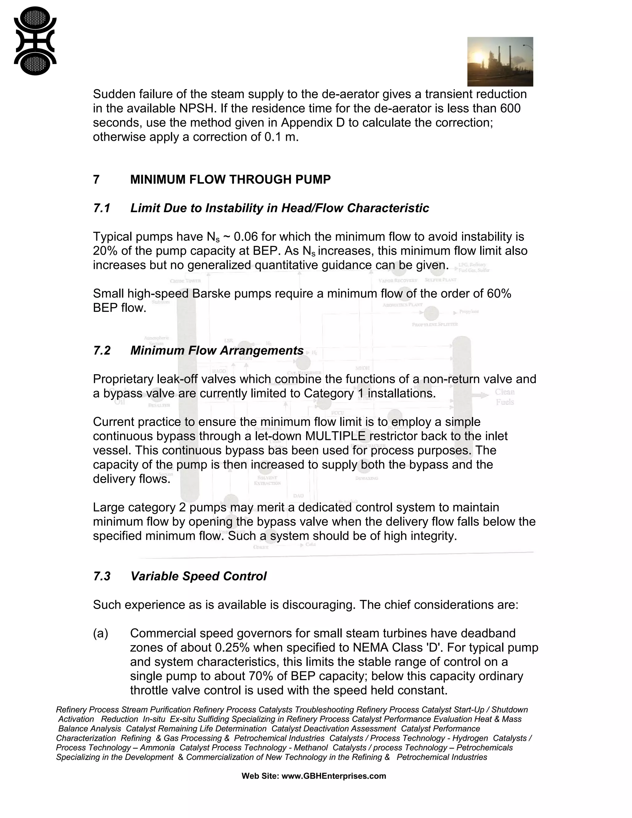 Boiler Feedwater Pumps | PDF