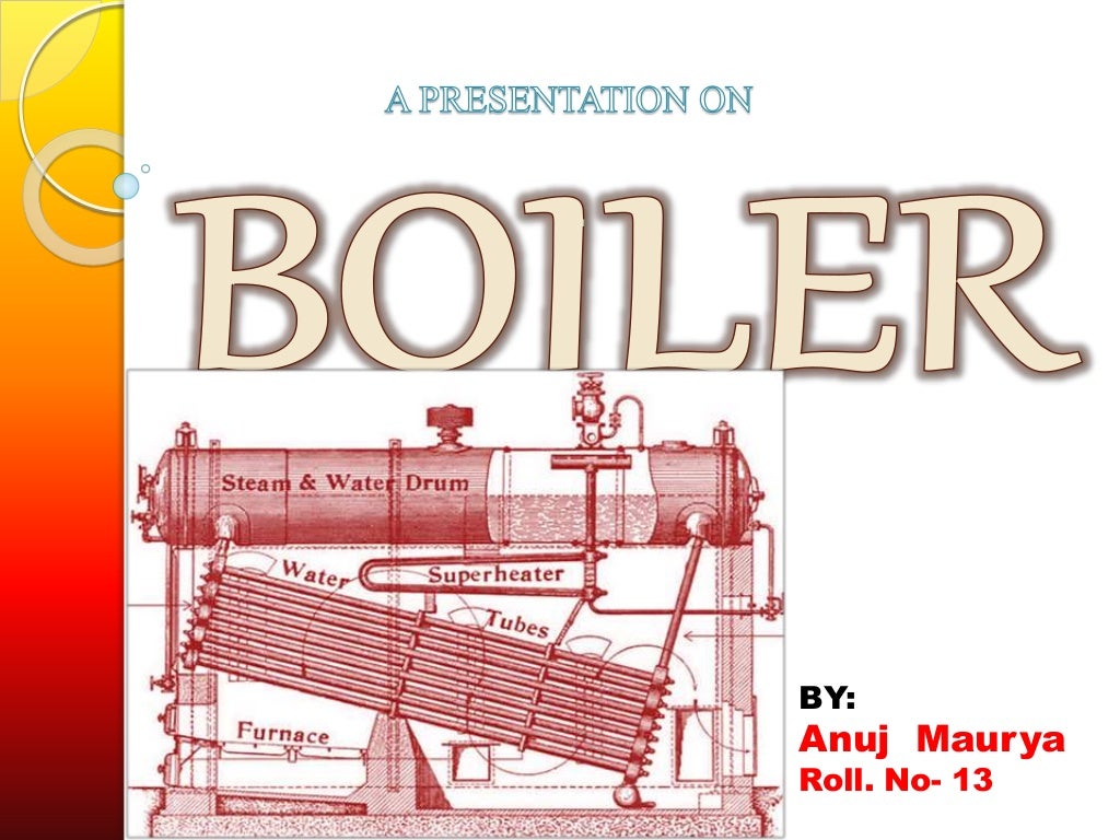 A complete presentation on Boiler.