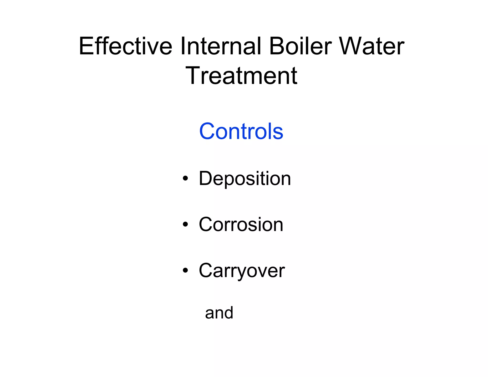 Boiler fundamentals and best practices