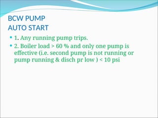 BOILER INTERLOCK and protection is sueful for safe boiler operation | PPT