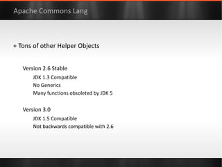 import  org.apache.commons.lang.builder.ToStringBuilder; 