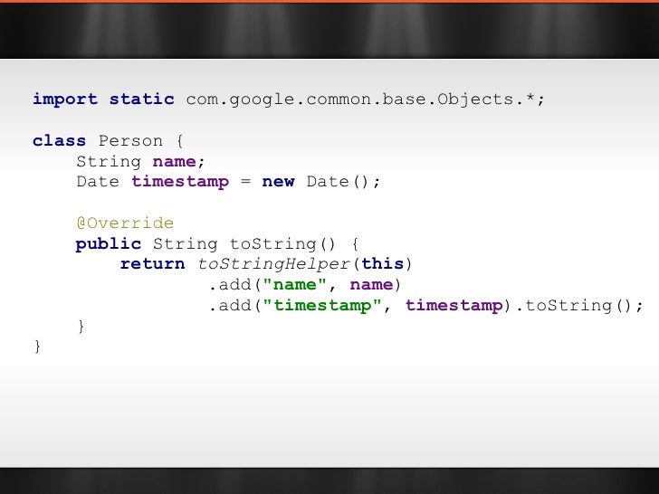 Java Boilerplate Busters