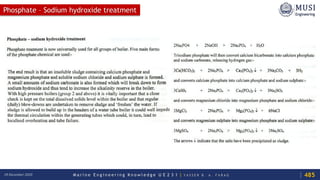 M a r i n e E n g i n e e r i n g K n o w l e d g e U E 2 3 1 | Y A S S E R B . A . F A R A G18 December 2020
Phosphate – Sodium hydroxide treatment
485
 