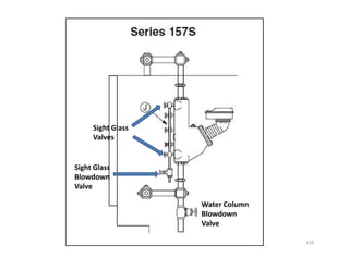 Sight Glass
Valves
Radiant Realities 116
Water Column
Blowdown
Valve
Sight Glass
Valves
Sight Glass
Blowdown
Valve
 