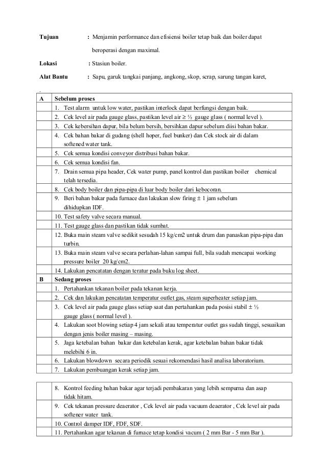 Boiler sop 20100217
