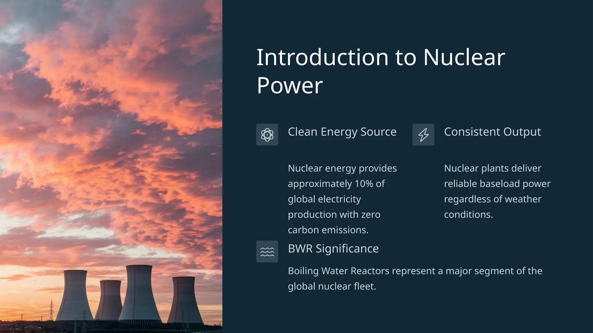 Boiling Water Reactor Training Comprehensive Training On Boiling