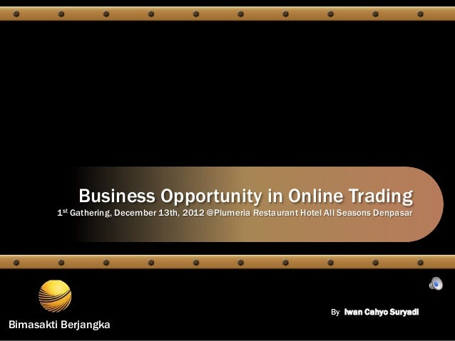 Online trade business