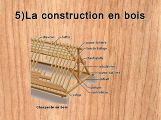 5)La construction en bois5)La construction en bois
 