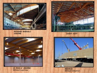 MEZIEUX
Bâtiment Industriel
St JEAN d' ARDIERE
Bâtiment Logistique
SAINT-AVIT
PECHINEY RHENALU
ISSOIRE
 