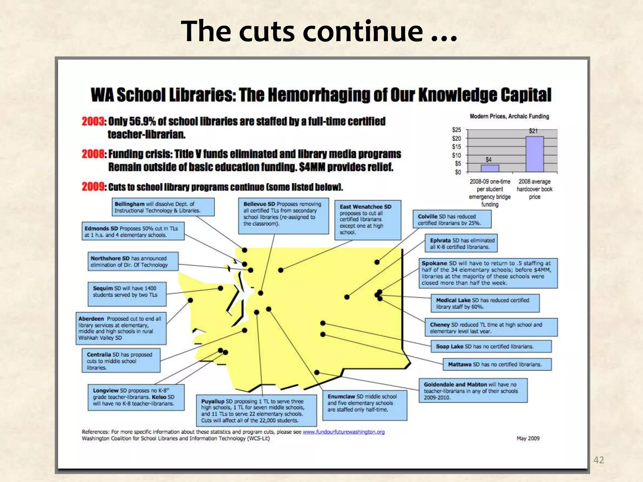 The cuts continue …42