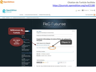 Références de
l’article
DOI: digital
object
identifier
https://journals.openedition.org/resf/1180
Citation de l’article facilitée
Cliquez ici
 