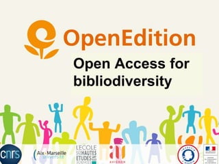 Open Access for
bibliodiversity
 