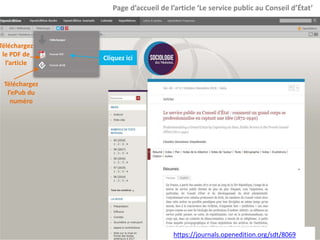 Page d’accueil de l’article ‘Le service public au Conseil d’État’
Téléchargez
l’ePub du
numéro
Téléchargez
le PDF de
l’art...