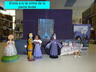 Enola a lu le crime de la
      pierre levée
 
