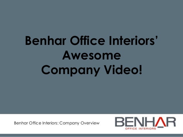 Benhar Office Interiors Company Overview Video