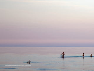 Swedes love to immerse themselves in nature. Come summer,
few activities can match a swim in a nearby lake.
 