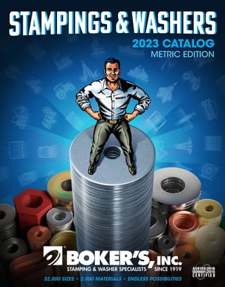 2023 CATALOG
METRIC EDITION
32,000 SIZES • 2,000 MATERIALS • ENDLESS POSSIBILITIES
 