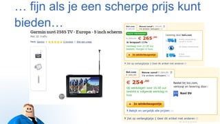 … fijn als je een scherpe prijs kunt
bieden…

15

 