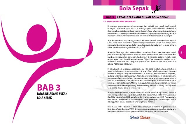 Modul Latihan Sukan Bola Sepak Untuk Guru Penasihat