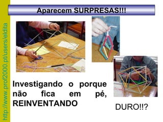 Investigando o porque não fica em pé, REINVENTANDO DURO!!? Aparecem SURPRESAS!!! 