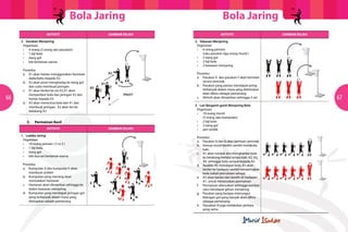 cara bermain bola jaring